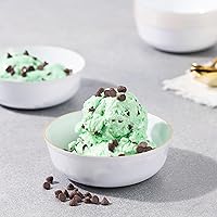 Vista 66 de [30 Pack 16 OZ Bowls] Edge Collection Mint Green Plastic Party Soup Bowls Premium heavyweight Elegant Disposable Tableware Dishes