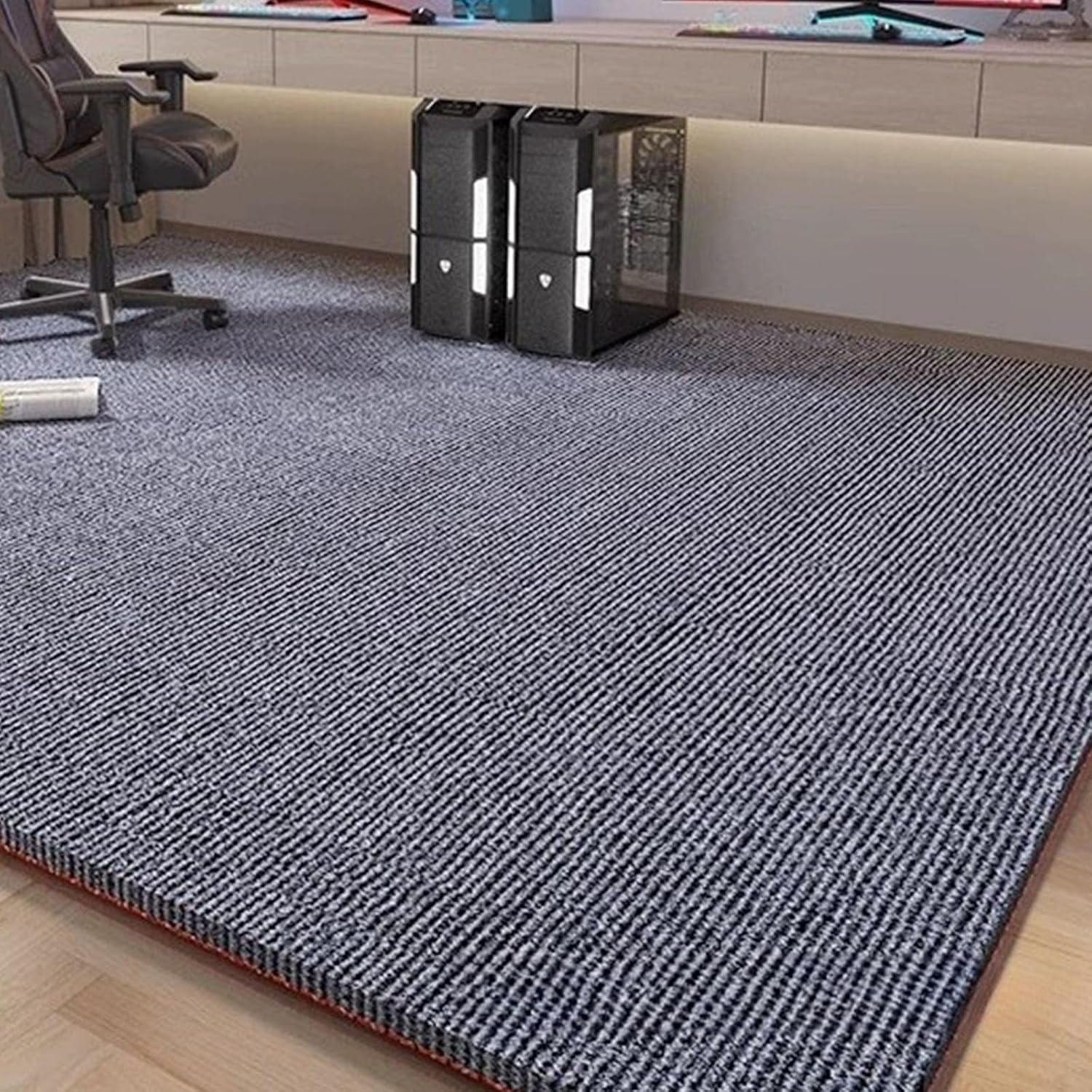 グレー オフィスチェア フロアマット 120x120cm 厚さ6mm 傷防止 滑り止め ハードウッドカーペットプロテクター 多目的ラ チェアマット 90x180cm 吸着チェアマット 3色対応 ホットカーペット 床暖房対応の通販情報 - 家具通販のわくわくランド 本店