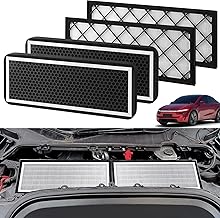 HEPA Activated Carbon Cabin Air Filter Kit (4-Pack) for Tesla Model Y (2020-2025)