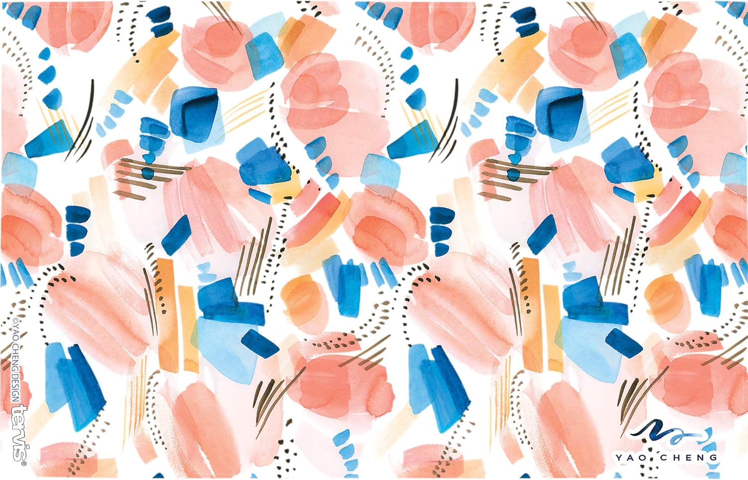 Tervis Yao Cheng - Sand and Sea Made in USA Double Walled Insulated Tumbler Travel Cup Keeps Drinks Cold & Hot, 16oz, Classic - Image 2