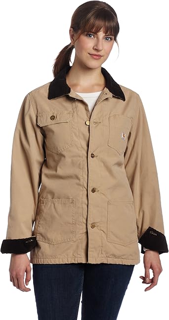 flannel lined chore coat