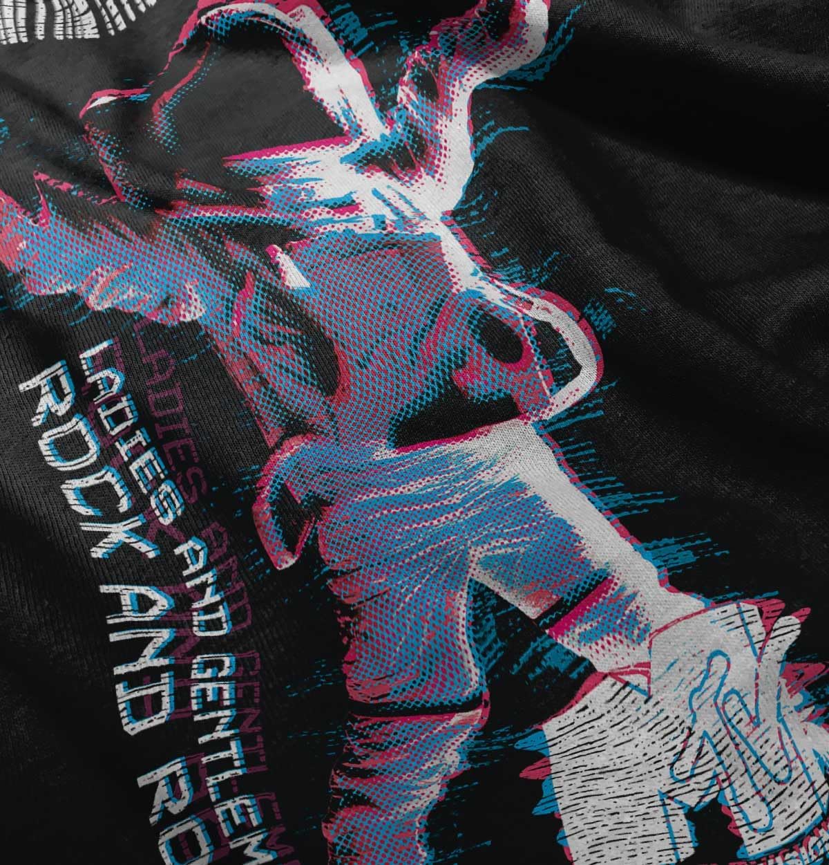 MTV Glitch Rock and Roll Moon Man Toddler Boy Girl T Shirt