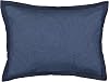 Vue Bensonhurst Modern Embroidered Rectangular Decorative Euro Sham Pillow Case, 20 x 26, Blue