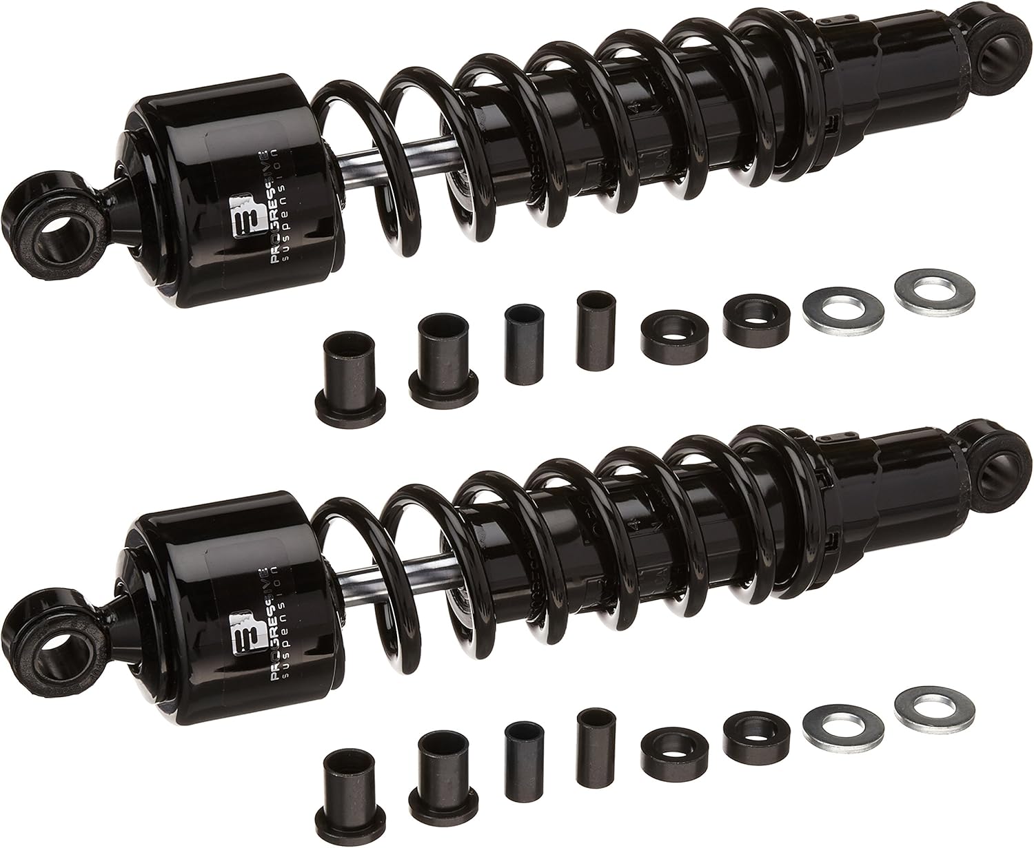 Progressive Suspension 412-4078B Black Anodized Finish 13.5" Heavy Duty Low Buck Factory Replacement Rear Suspension Shock
