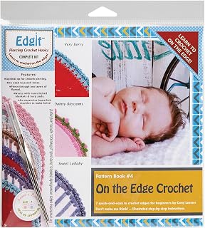 Ammees Babies Edgit Piercing Crochet Hook & Book Set-On The Edge Crochet
