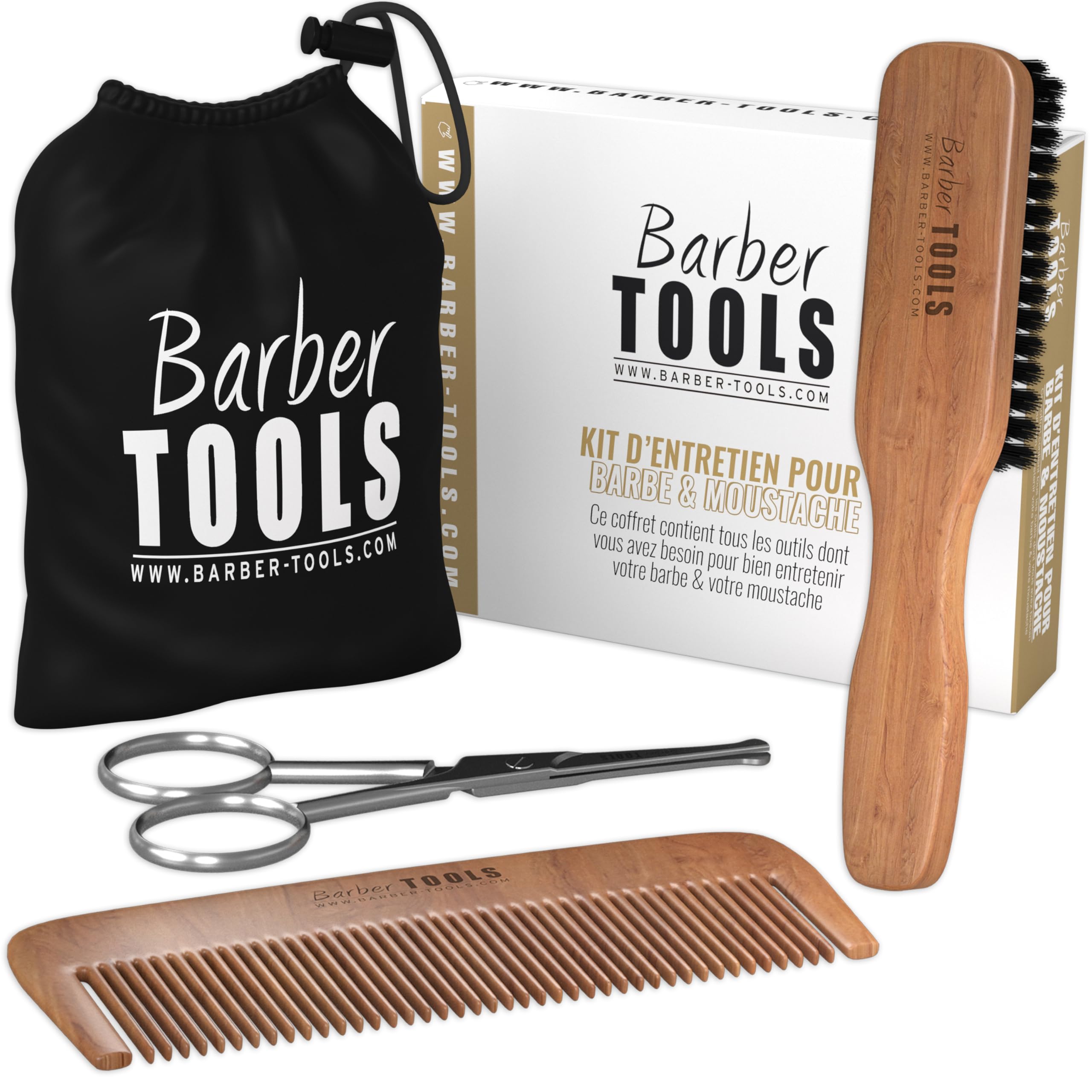 Kit d’Entretien Barbe & Moustache Barber Tools