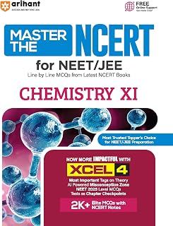 Arihant Master the NCERT Chemistry Class 11 | For NET, JEE & CUET 2026-27 | Line by Line MCQs from Latest NCERT Book | NCE... Price In India