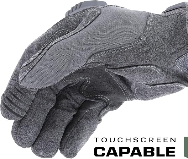 Mechanix Wear - M-Pact Wolf Gris Gants (Medium, Gris) - 2