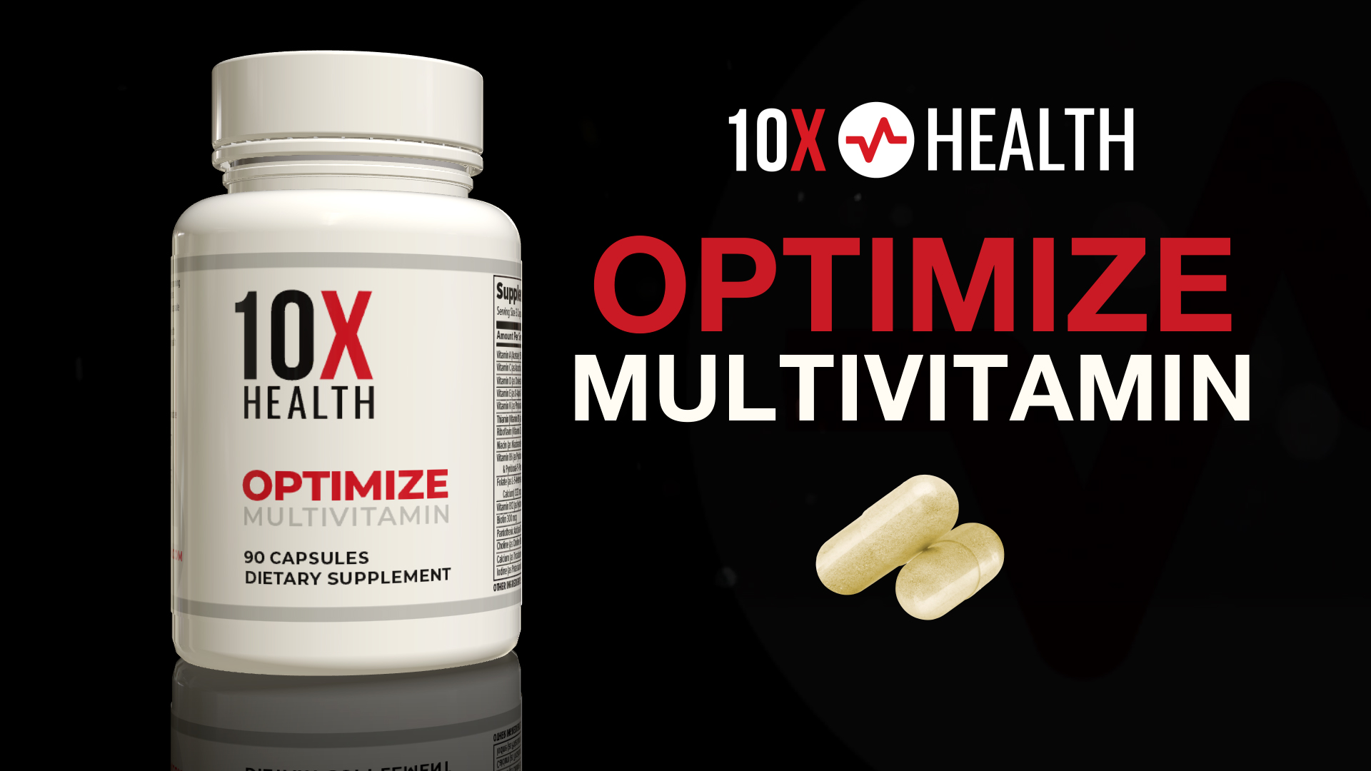 10X Health Methylated Multivitamin - 90 Capsules