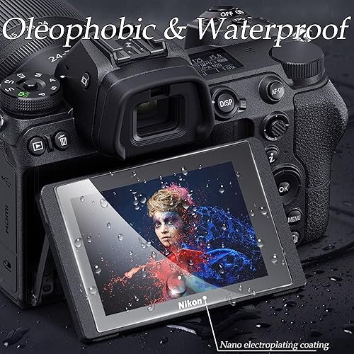 Miniatura 4 de Protector de pantalla para Canon EOS M50 Mark II, 0.012 in 9H dureza resistente a los arañazos protector de pantalla de vidrio templado, compatible