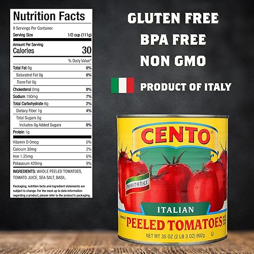 Miniatura 2 de Cento Tomates italianos importados, 35 onzas