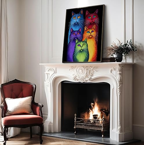 Vista 16 de Poster Master Póster de alpaca – Impresión de alpacas en pastizales – Arte de fotografía – Regalo para hombres, mujeres y amantes de los animales