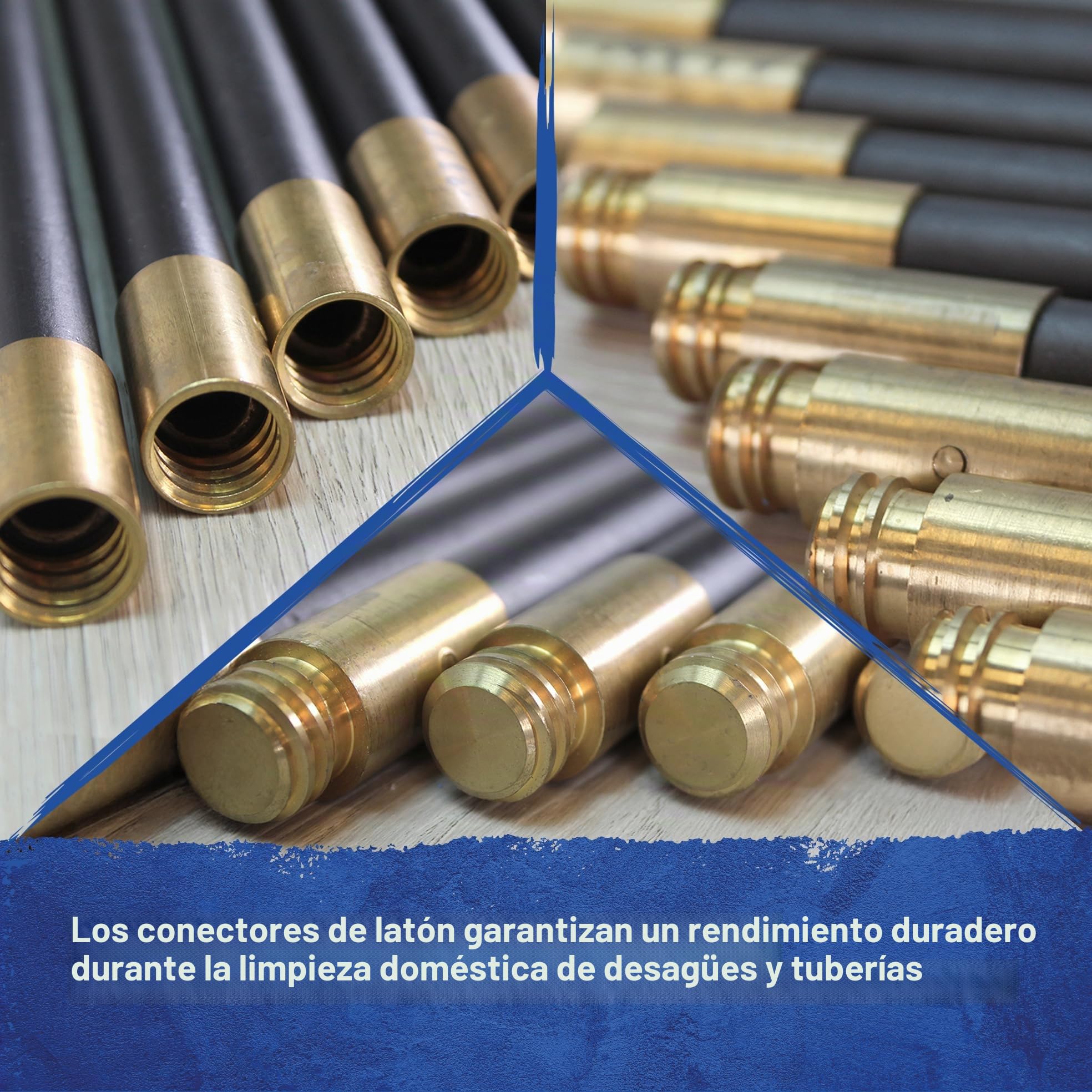 Faithfull FAIDRSET12 - Sonda para limpieza de desagües