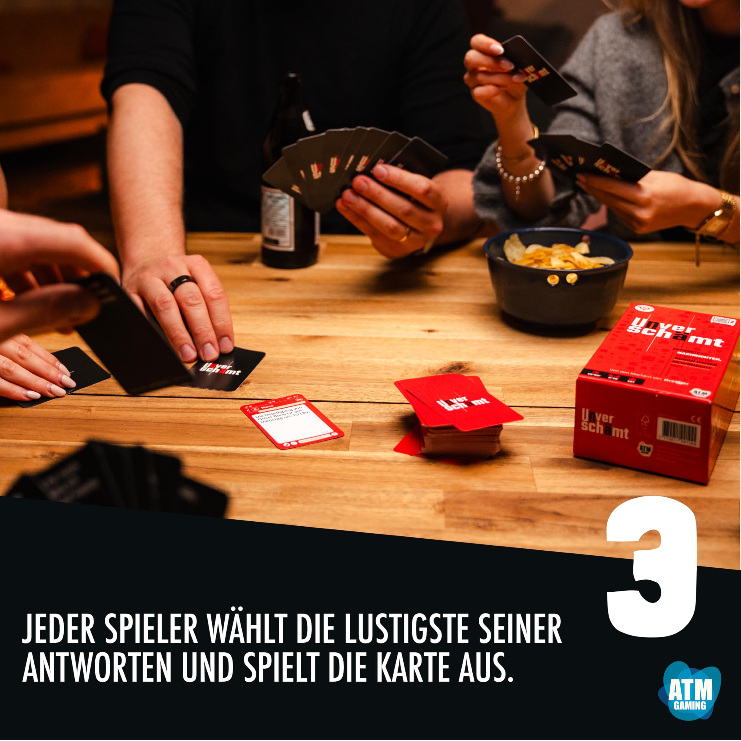 ATM Gaming Unverschämt - Das Original + Freundschaft Plus Set - Gesellschaftsspiele für Erwachsene - insgesamt 960 Karten - Lustige Spiele für Erwachsene - Geschenkidee - Partyspiele-Set