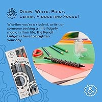 Vista 7 de Gyre & Gimble Fundas para Lápices – Fundas de Silicona Texturizada para Lápiz Mecánico para Jugar Silenciosamente – Transforma Tu Lápiz Mecánico