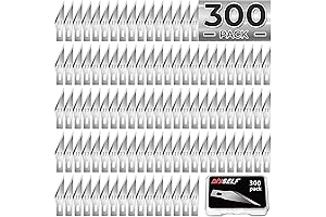 300PCS Exacto Knife Blades 11 with Storage Case