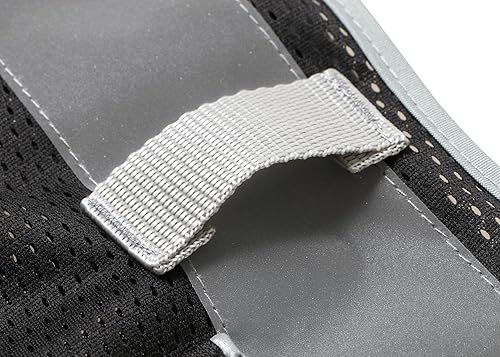 Miniatura 4 de LOHASPRO Chaleco de seguridad de alta visibilidad, chaleco reflectante de malla con bolsillos para hombres y mujeres, estándares ANSIISEA