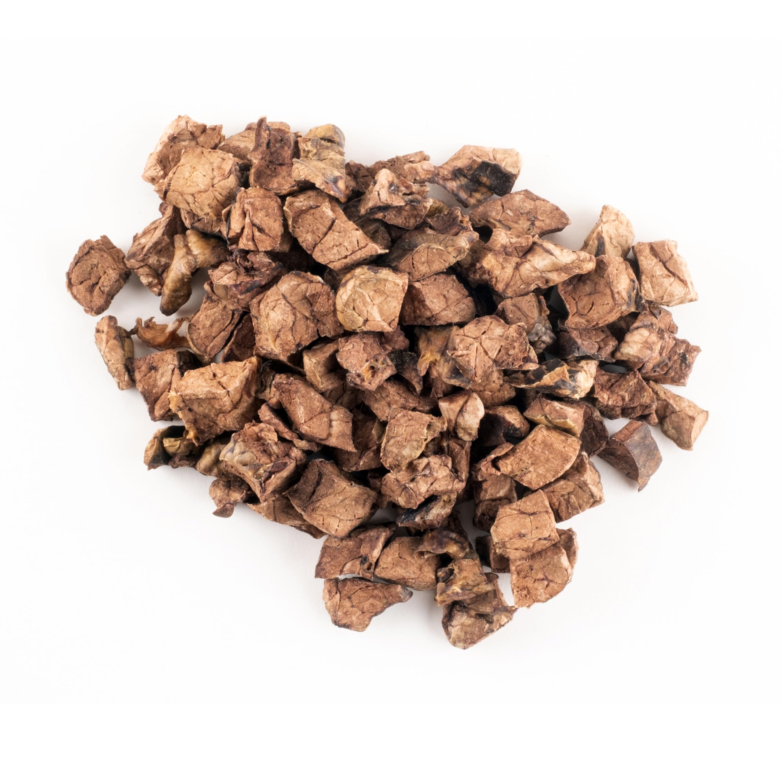 Topdog Trainingsleckerli Rinderlunge für Hunde getrocknet 20 x 70g - Kleine Rinderlungenwürfel für Hunde - 100% natürlich, hergestellt in Schleswig-Holstein und fettarm