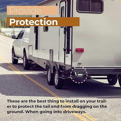 Miniatura 4 de Rueda de rodillo de acero resistente de 2 pulgadas con ajuste de grasa para remolques de caravana, autocaravanas y quintas ruedas, paquete de 2