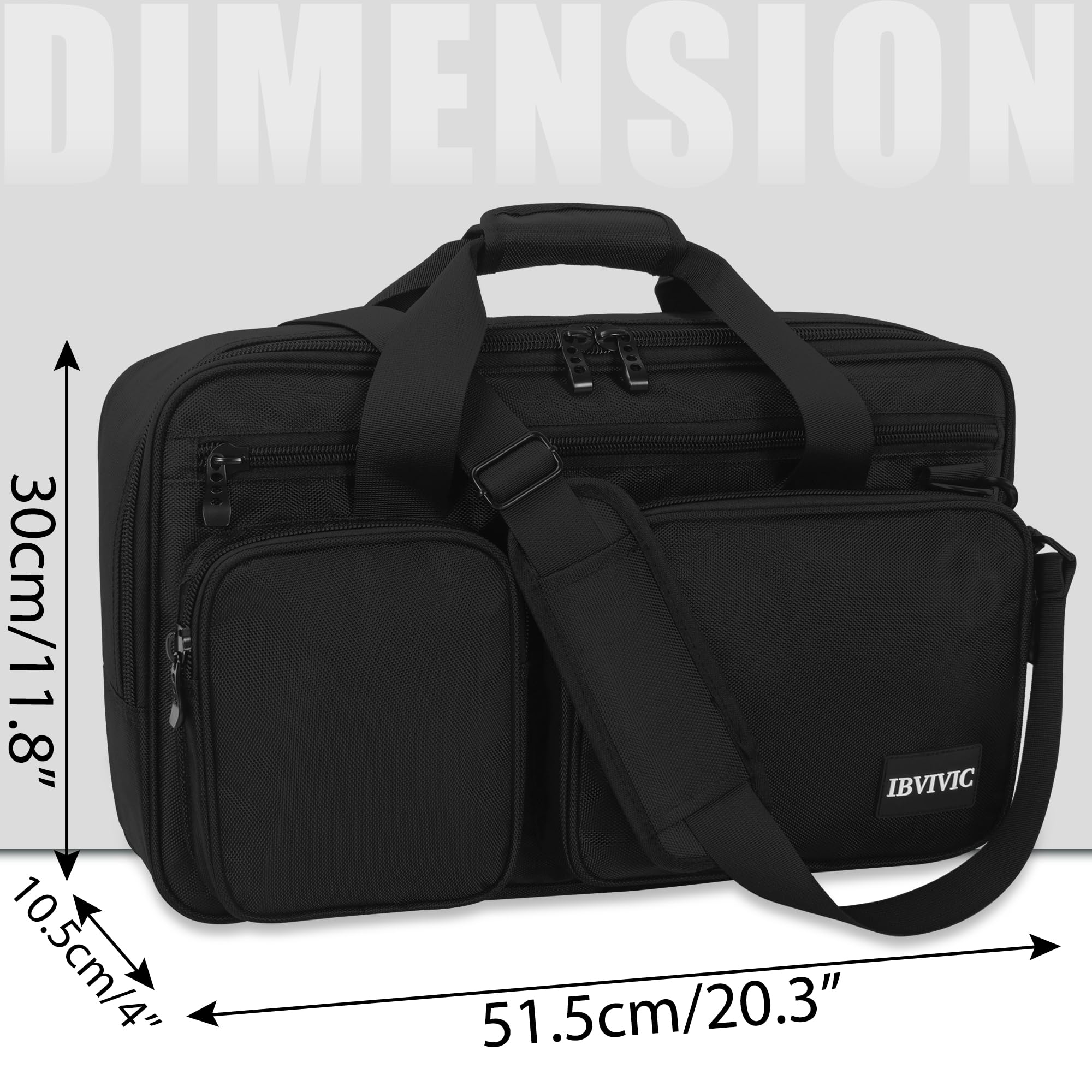 DJ Controller Carry Bag, DJ Controller Case, DJ Protector Bag with Shoulder Straps, Fit for Pioneer DDJ-400, DDJ-SB2, DDJ-SB3 - Image 3