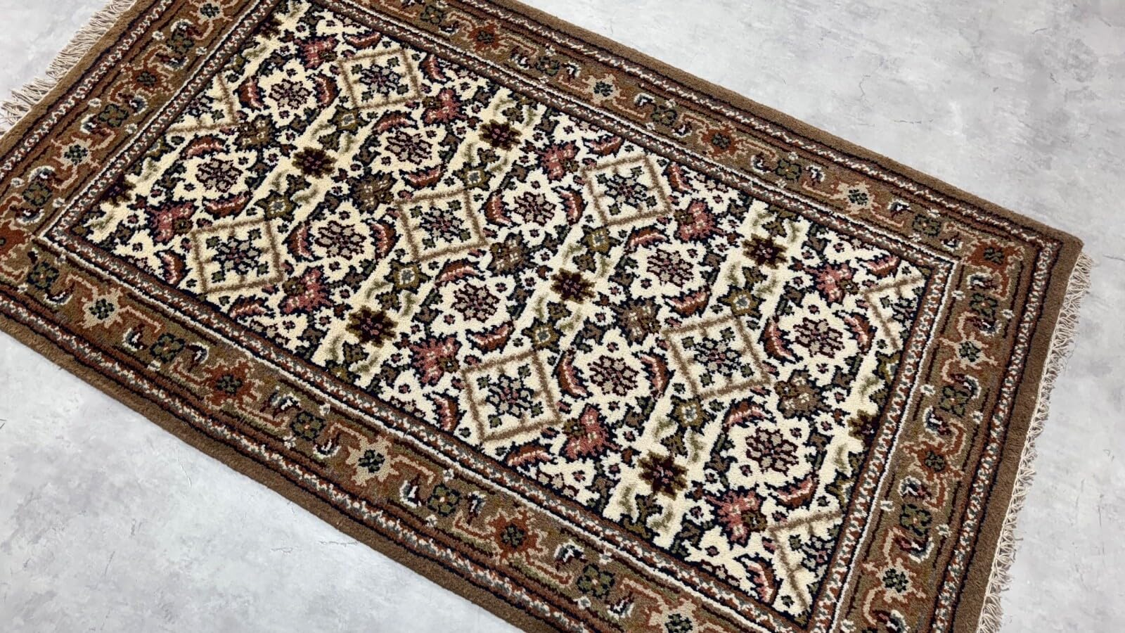 Tappeto annodato a mano Lana 70 x 140 cm wi_146281962942_2
