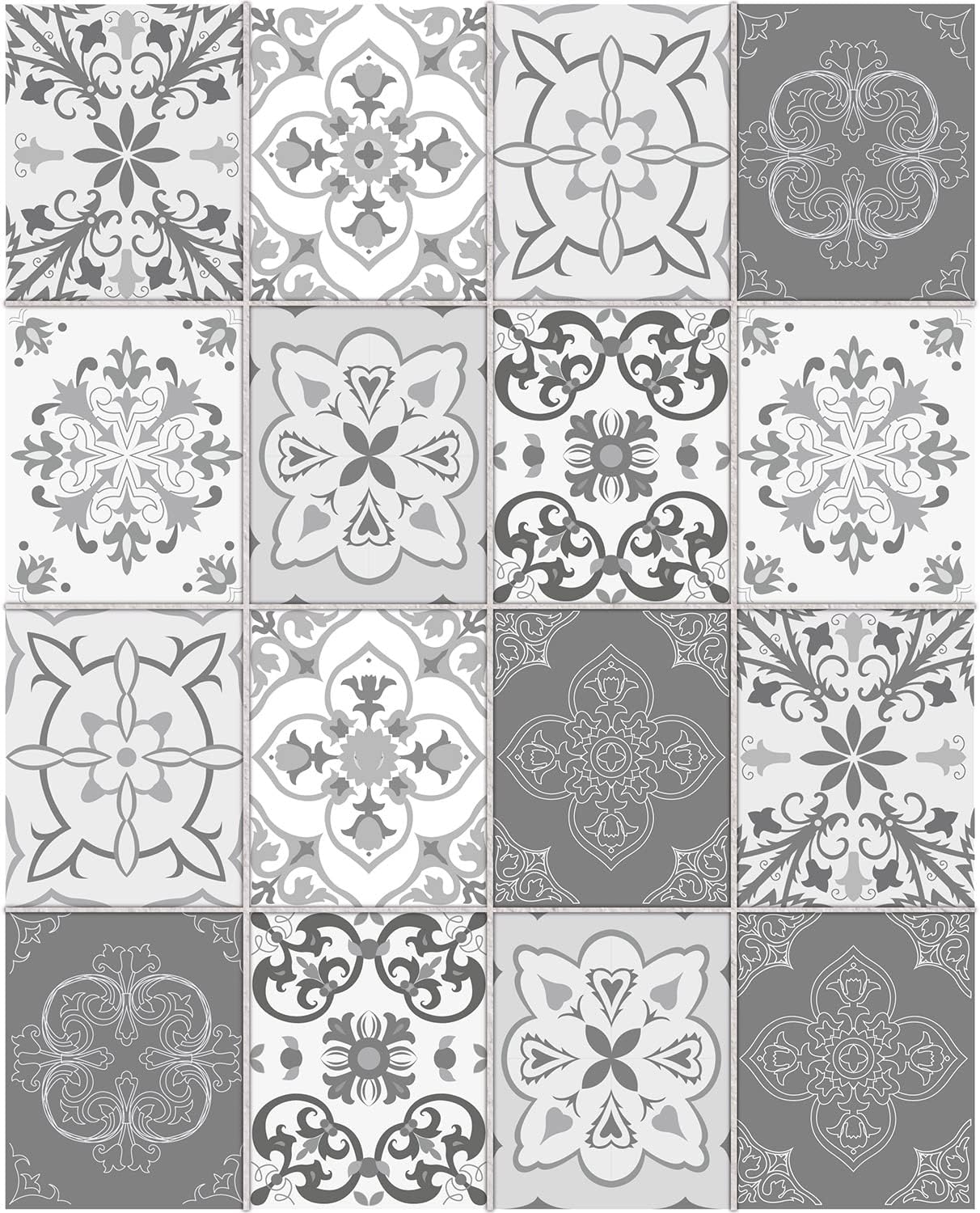 FoLIESEN Fliesenaufkleber Set für Küche und Bad - Orientalische Azulejos