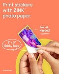Canon Ivy 2 Mini Photo Printer (Blush Pink), Bluetooth Portable Smartphone Printer for iOS & Android, Bundle with 10 Zink Sticky-Back Photo Prints, LED Light Bar, Protective Case & USB Cable