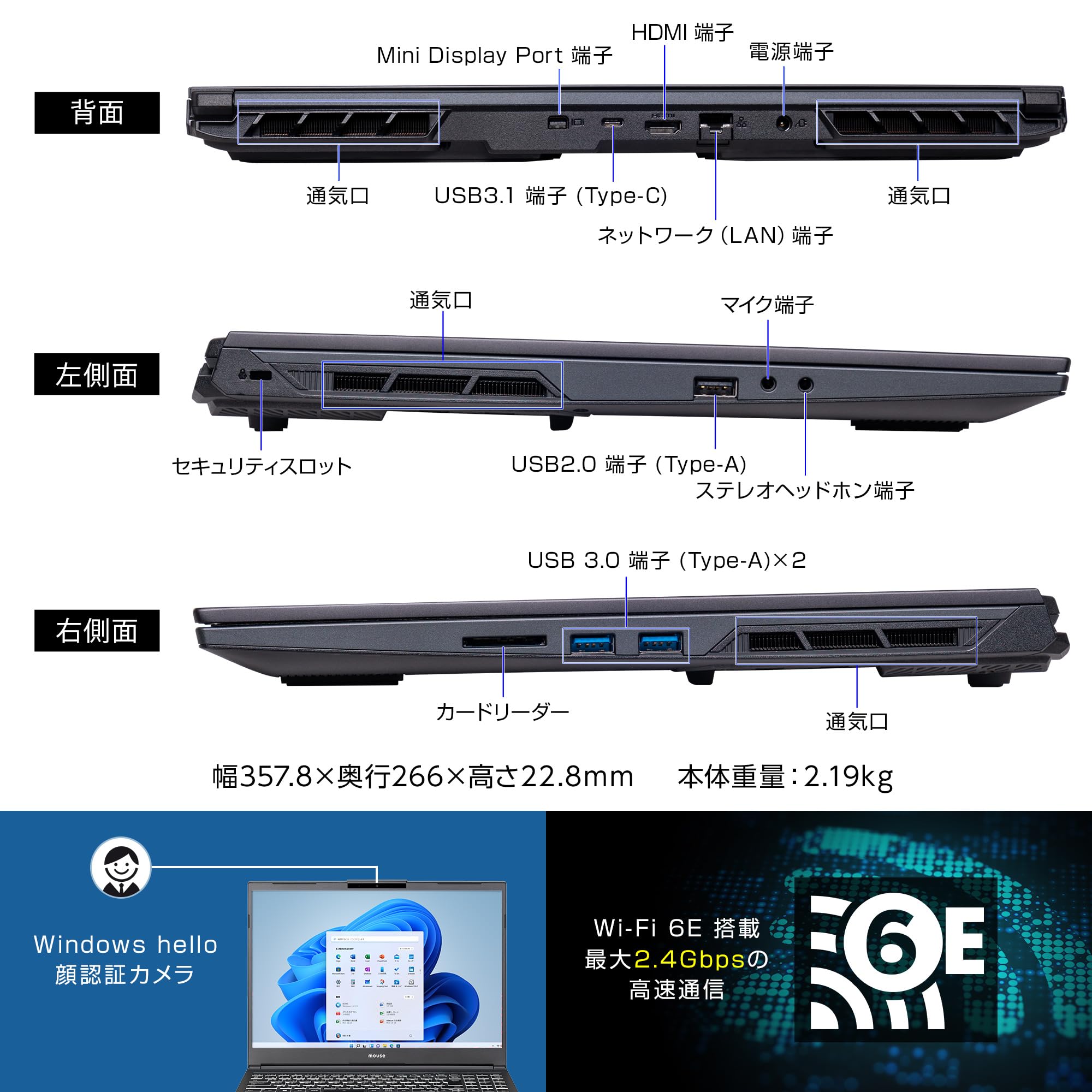 Amazon.co.jp: mouse 【RTX 4070搭載/3年保証】 ゲーミング