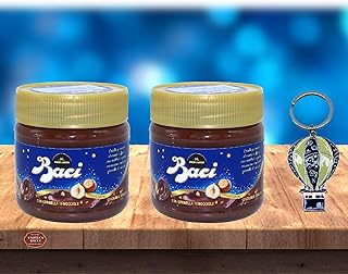2 Crema Spalmabile BACI PERUGINA con Portachiavi OMAGGIO