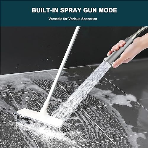 Miniatura 5 de 10 Modes Bathroom Shower Head Handheld High-Pressure Water Saver Showerhead Portable Black Rainfall Nozzl(Black Combo)