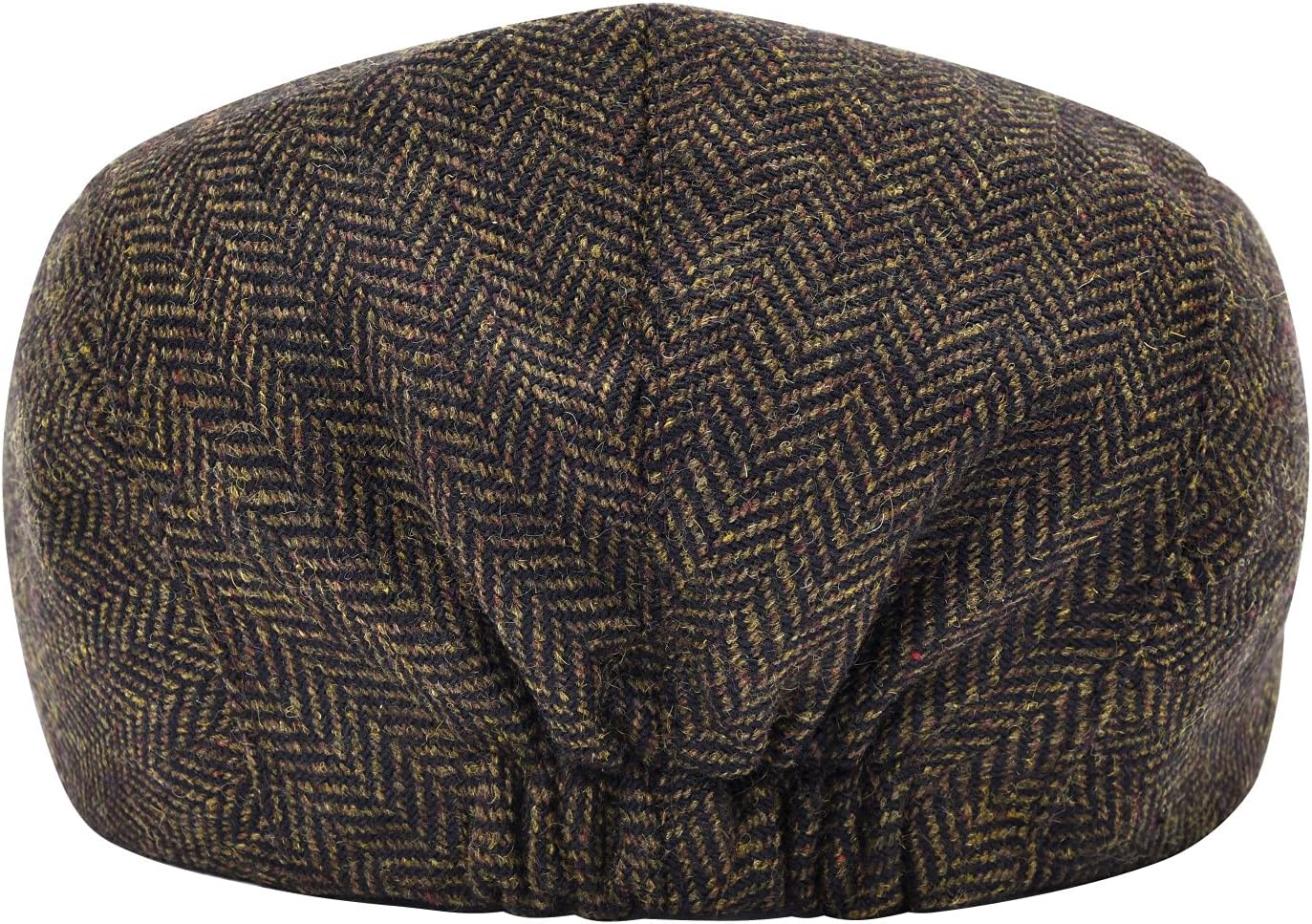 STARANCE Men's Flat Cap Wool Tweed Driving Irish Newsboy Hat - Image 5