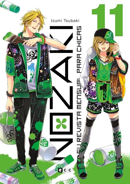 Portada de Nozaki y su revista mensual para chicas vol. 11