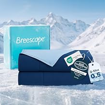 Breescape Cooling Comforter King Size for Hot Sleepers, 106x90 Inches