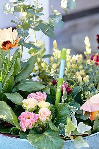 Miniatura 11 de Sustee Aquameter Medium (recargable verde) - Sensor de humedad del suelo de la planta - Lo mejor para plantas en macetas - Sonda, medidor, indicador