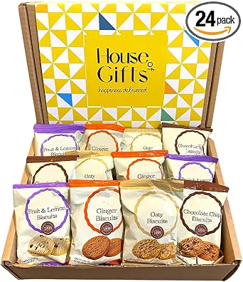 Biscuits Gift Set Biscuit Hamper Including 12 Packs of Two Grandma Wild's Classic Biscuits 24 Single Total Ideal Biscuit Lovers Gift