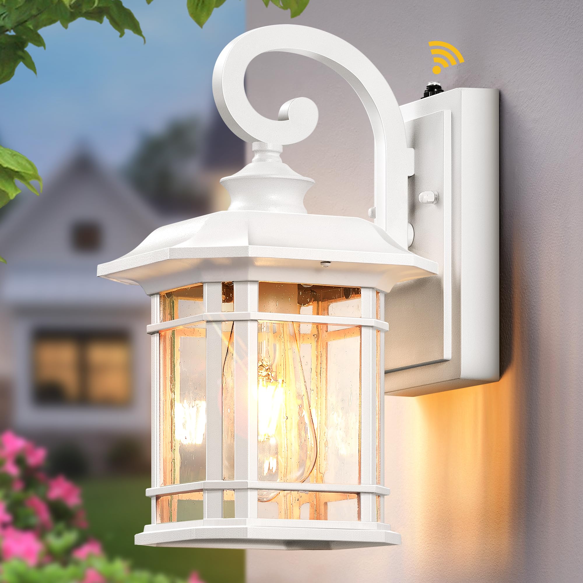 Bronze Porch Lights With Sensor VIANIS Motion Sensor Outdoor Lights 2-Pack  - Dusk To Dawn Bronze Porch Lights With Weatherproof Design Waterproof  Exterior Lights, image size:2000x2000