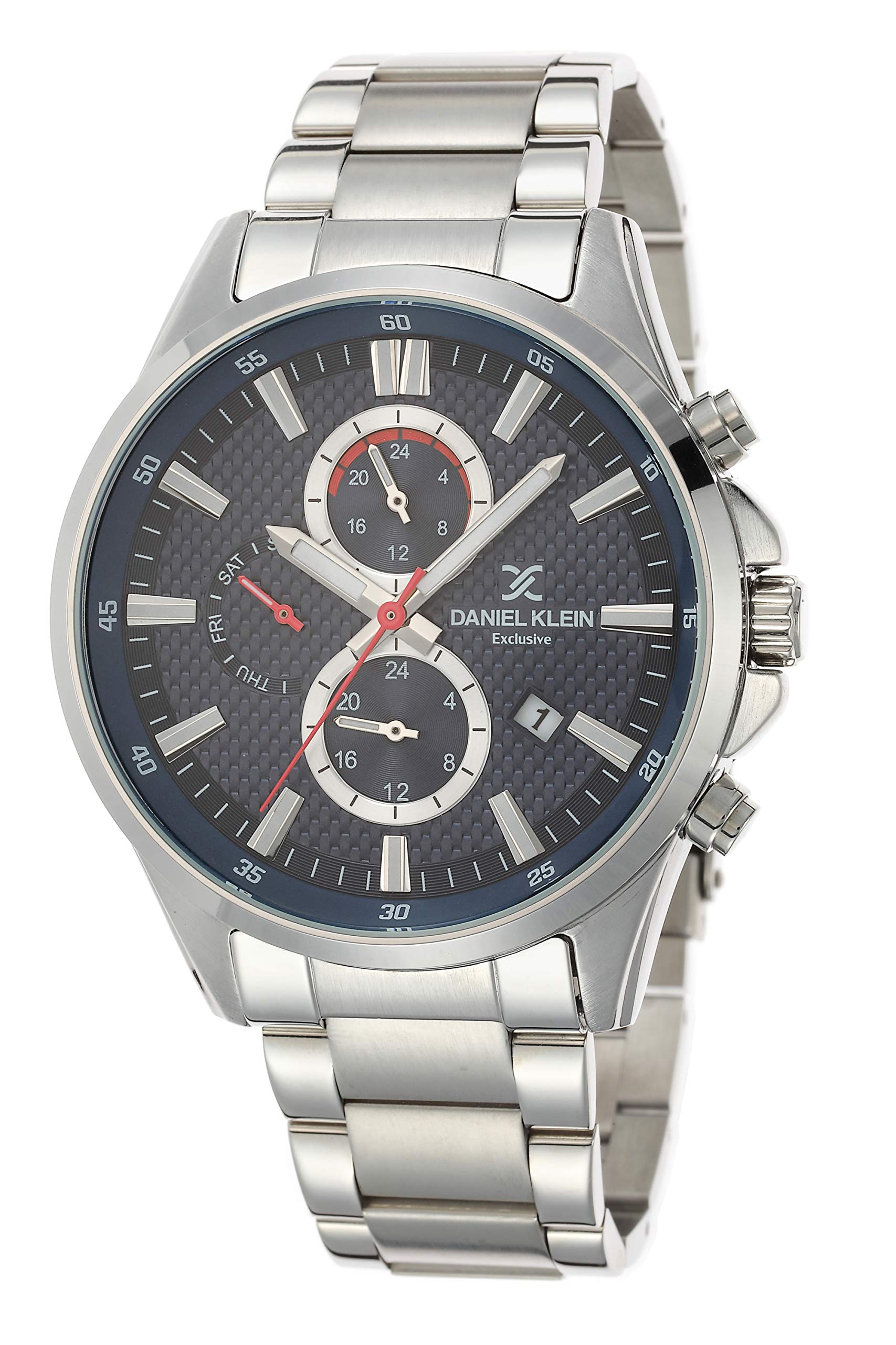 DANIEL KLEIN Analog Blue Dial Mens Watch-DK.1.12452-3 (B08K54589W) Amazon Price History, Amazon Price Tracker