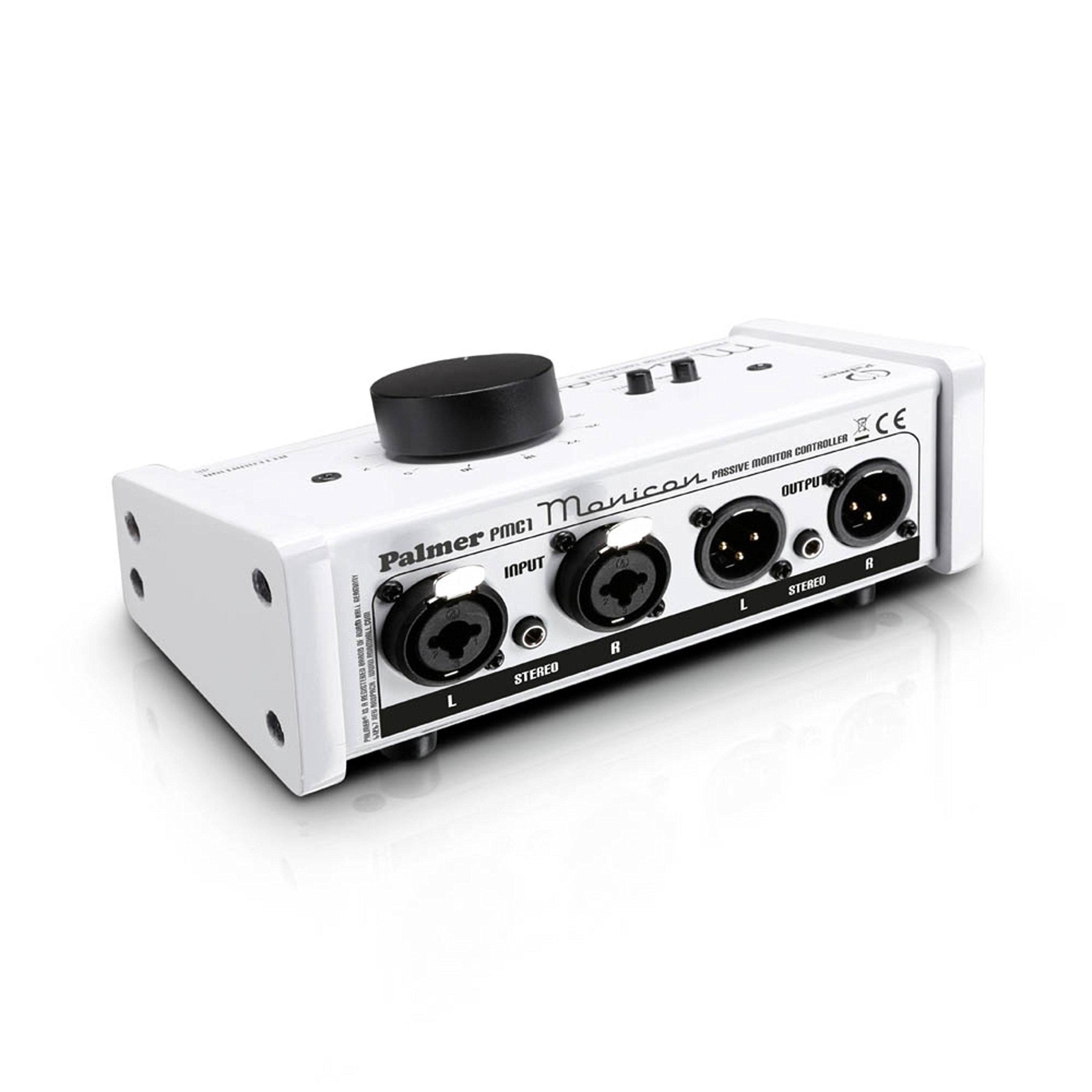 Palmer - Pmoniconw control de volumen pasivo para monitores de estudio.