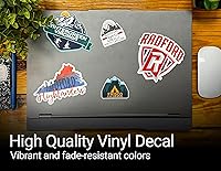 Vista 1 de Appomattox Virginia Souvenir Vinyl Decal Sticker Holographic Script Design 6 Inch