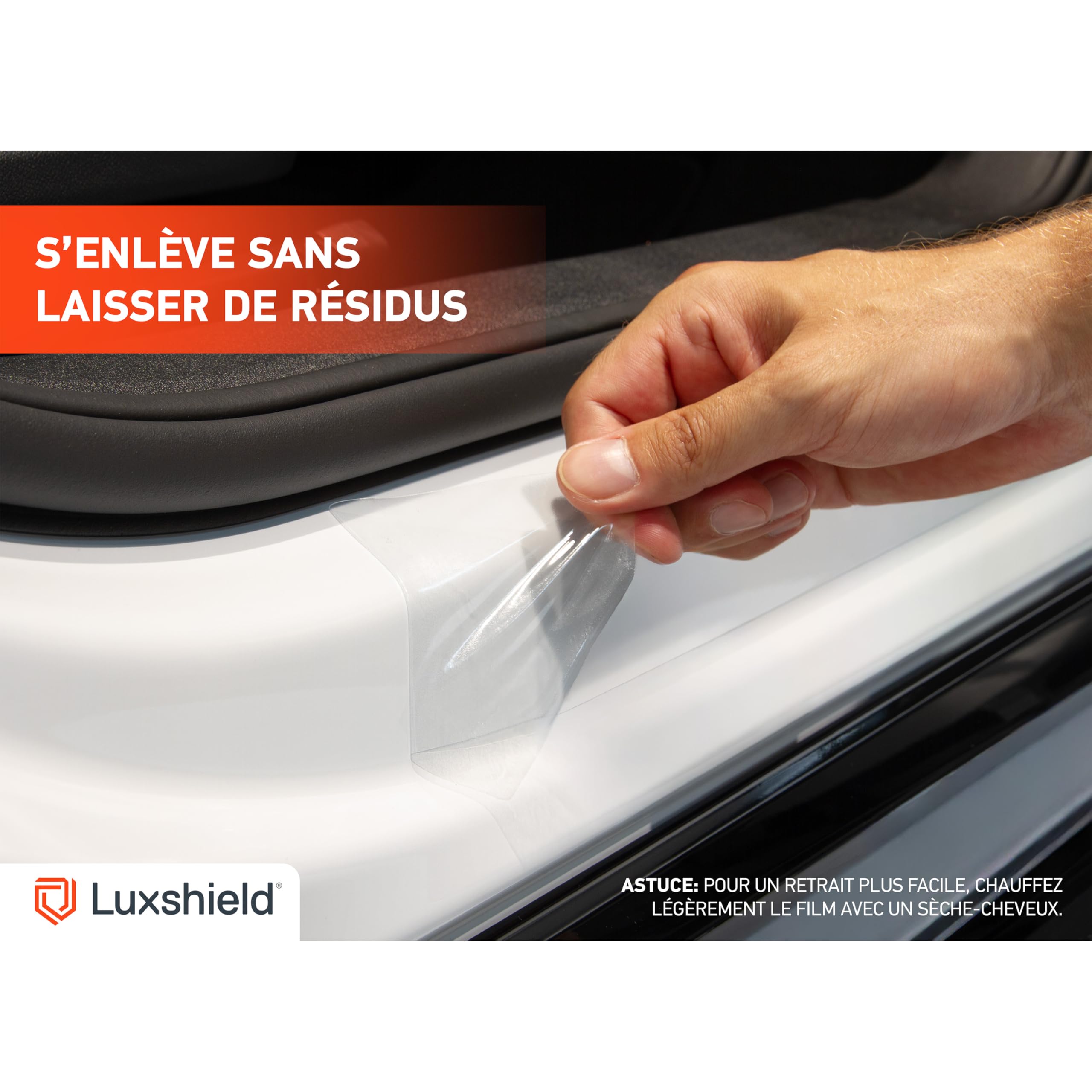 Luxshield Protection Seuil de Porte Voiture Carrosserie pour BMW Série 1 4 (IV) F70 I 2024-2026 - Accessoire pour Auto - Anti Rayure Stickers Transparent