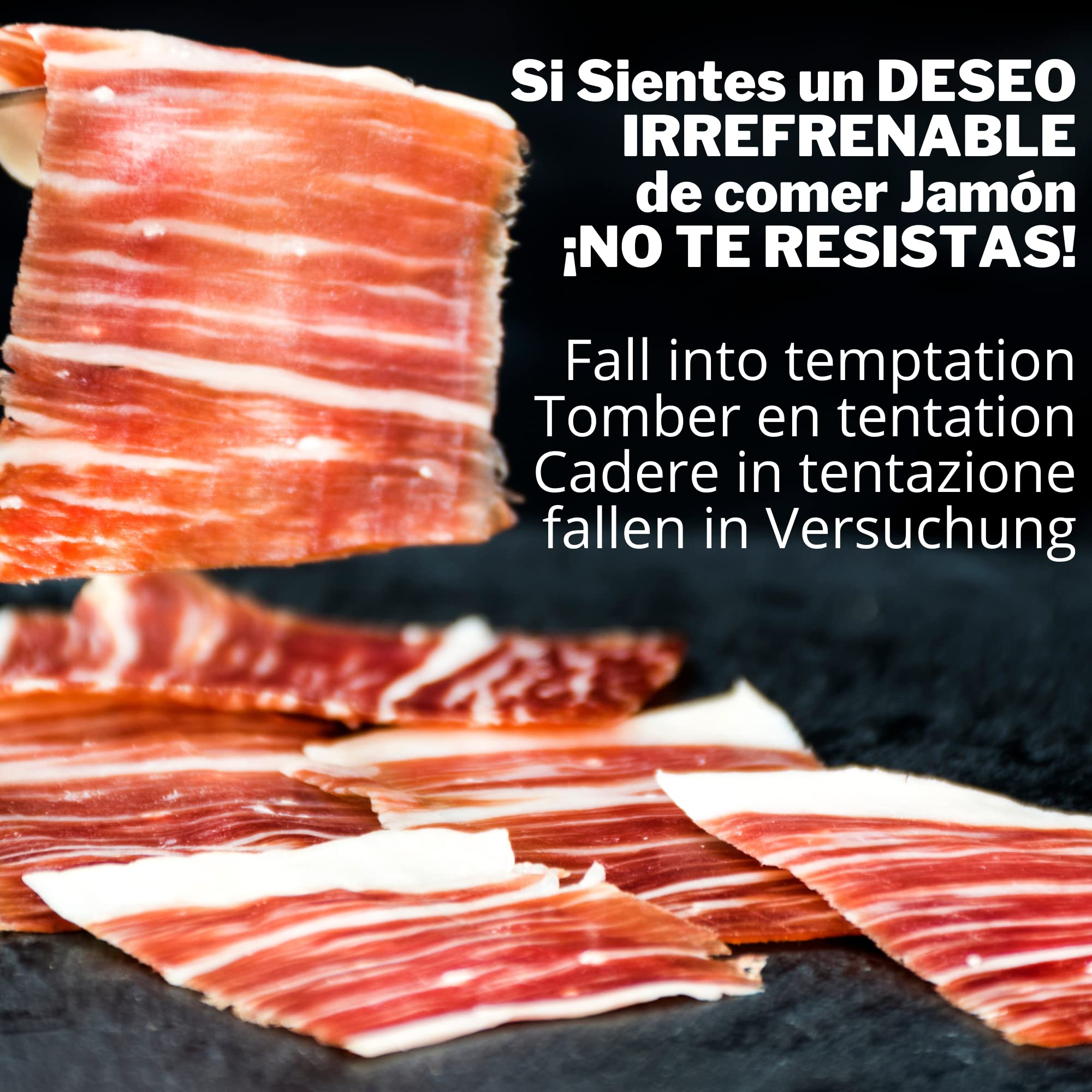 2 kg Punta de Jamón de Cebo de Campo Ibérico 50% Raza Ibérica Deshuesado - Jamon Iberico de Elaboracion Tradicional - Embutidos ibéricos