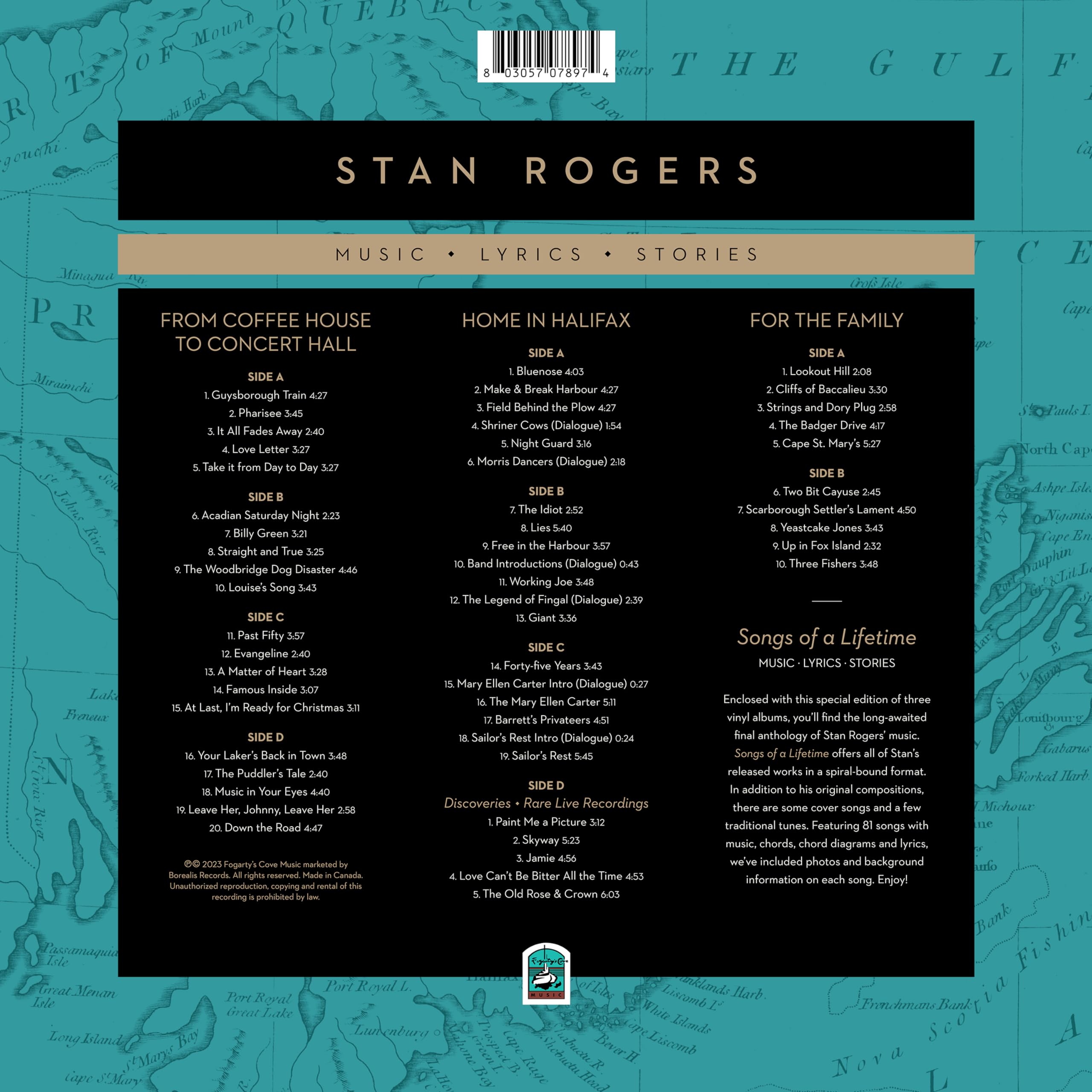 Music, Lyrics, Stories, Songs of a Lifetime