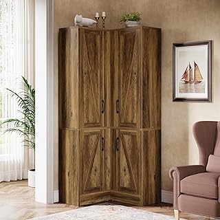 Tribesigns Corner Pantry Cabinet, 71