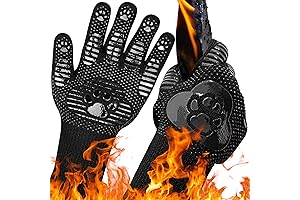 UBeesize Thickened Grilling Gloves for Unparalleled Heat Protection up to 1472°F