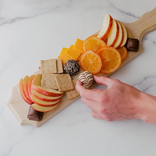 Miniatura 7 de Palas de fraternidad de hermandad de mujeres de 14 pulgadas, paquete de 5 paletas de madera griega sin terminar de abedul para decorar y pintar, por