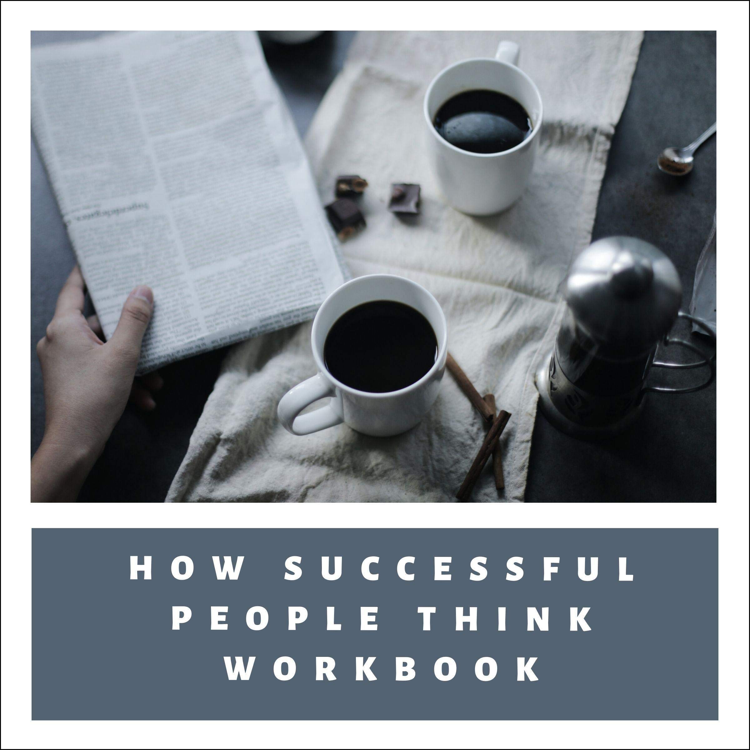 Cover art for How Successful People Think Workbook