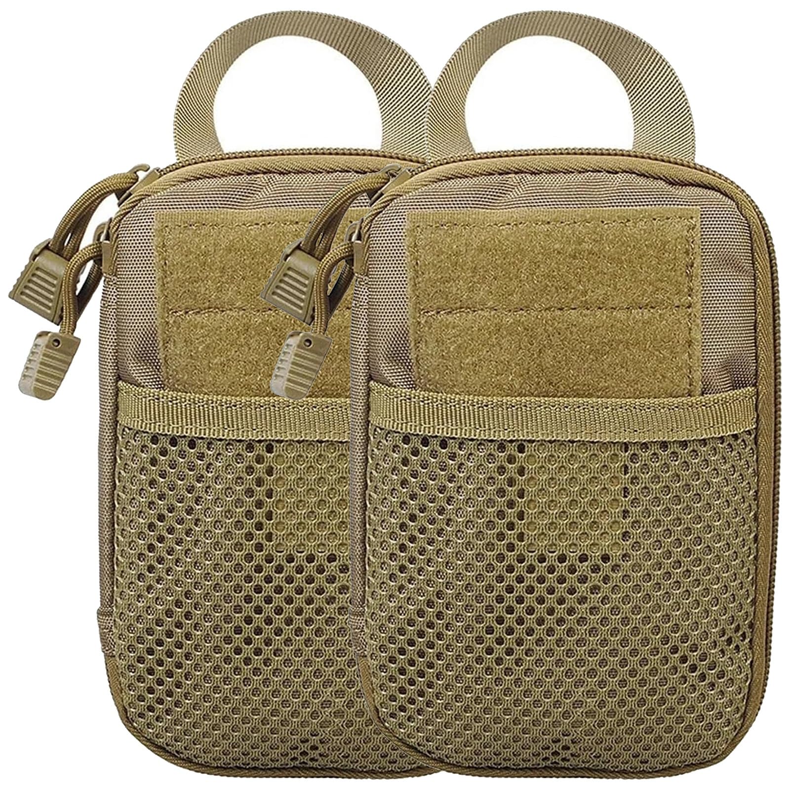 Sac utilitaire médical compact IFAK marron pour randonnée et camping X2 - 7
