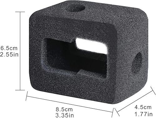 Miniatura 2 de HSU Windslayer - Carcasa flotante para GoPro Hero 11109, color negro