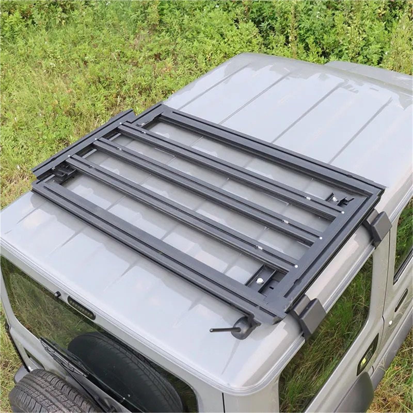 pour Jimny JB64 JB74 2019 + Porte-Bagages 4x4 Modification Voiture, Cadre sur Le Toit