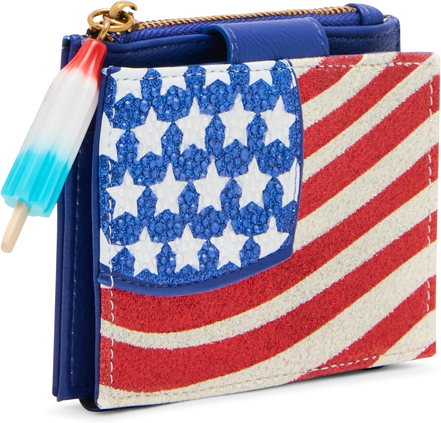 Betsey Johnson Red, White, & Betsey Wallet